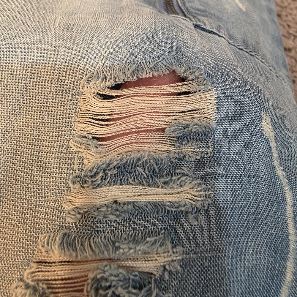 Vintage Havana Light Blue Boyfriend Jeans - Picture 9 of 10